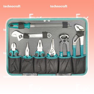 Technocraft TOP CHROME 152 ABS-Werkzeugkoffer