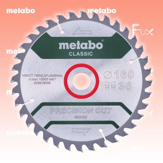 Metabo Kreissägeblatt 160 mm classic