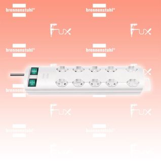 Brennenstuhl Primera-Line Steckdosenleiste 10-fach weiss 2m