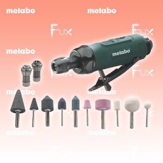 Metabo DG 25 Set Druckluft-Geradschleifer 